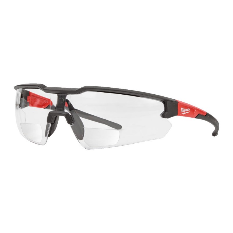 Ochelari de protectie Milwaukee cu lentile incolore cu dioptrie +1.5 - Milwaukee Safety +1 Clear 8910